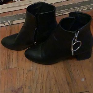 Black booties